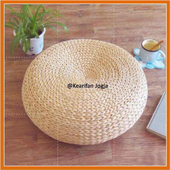 Pouffe-Enceng Gondok, d60cm