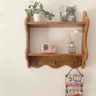 Rak Gantung Kayu Jati