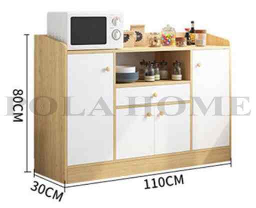 Pola MAYA Bufet Rak Dapur Rak Multifungsi uk 110x30x80 CM