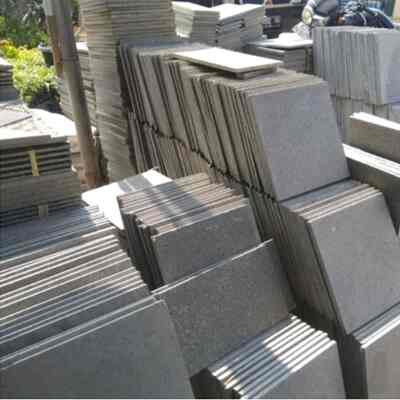 Batu Alam Andesit Bakar Polos