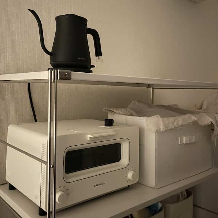 パンが美味しすぎてしまうトースター🍞


#ホワイトインテリア #whiteinterior #BALMUDA
#kitchen #キッチンインテリア 