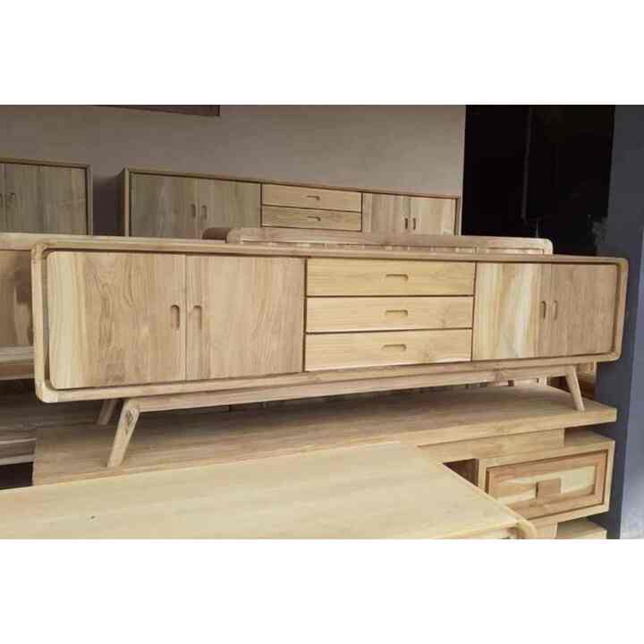 BUFFET TV RETRO 220x45x60 cm