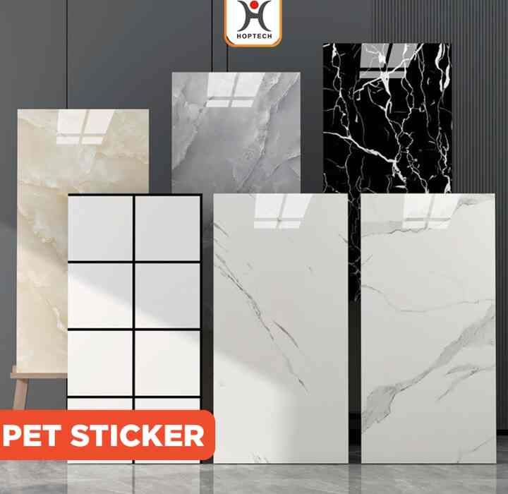 Wallpaper dinding VINYL Marble 30 x 60 cm