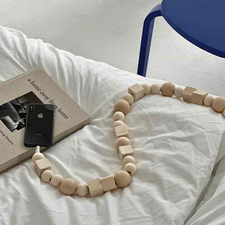 ウッドパーツ コードジュエリー 