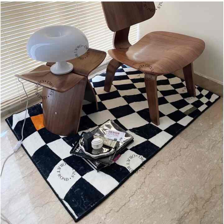 groovy checkered mat