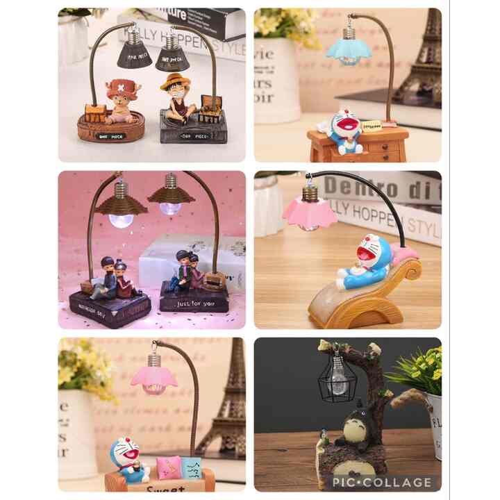 Lampu Hias Creative Resin Cartoon Character