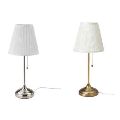 ARSTID Lampu Meja, Nikel/Kuningan