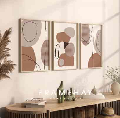 Wall Decor Hiasan Dinding Earth Tone Ninna