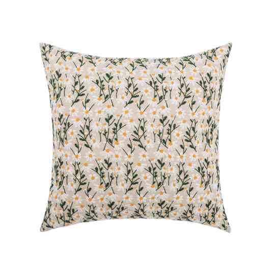 Sarung Bantal Sofa 45x45cm, Putih