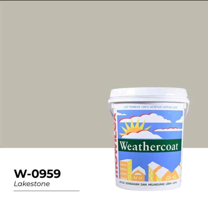 Cat Exterior Weathercoat 20L W-0959 Lakestone 1pail