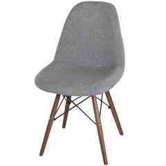  ダイニングチェア ファブリック［4色］