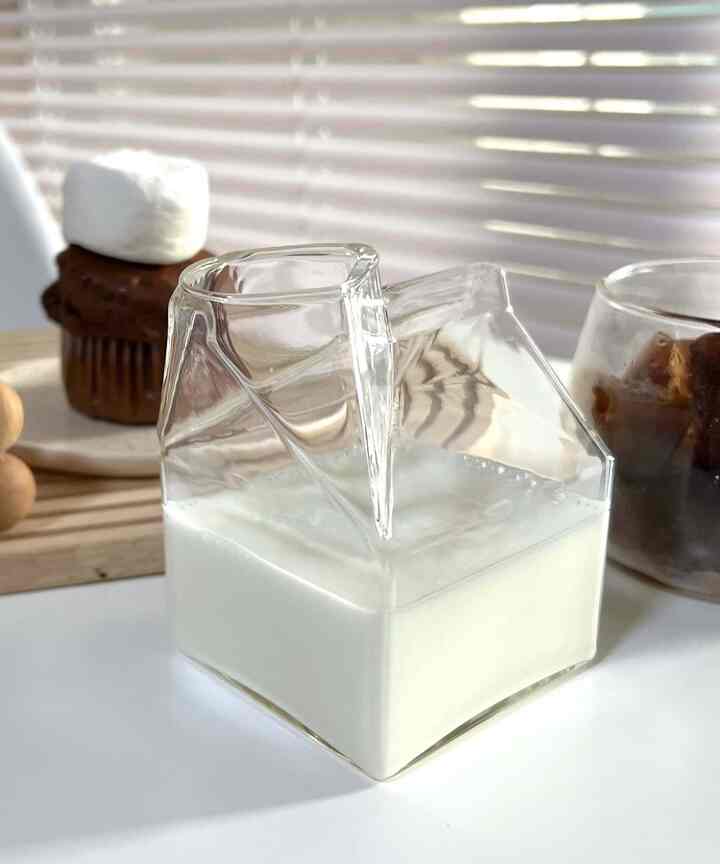 ガラスミルクパック