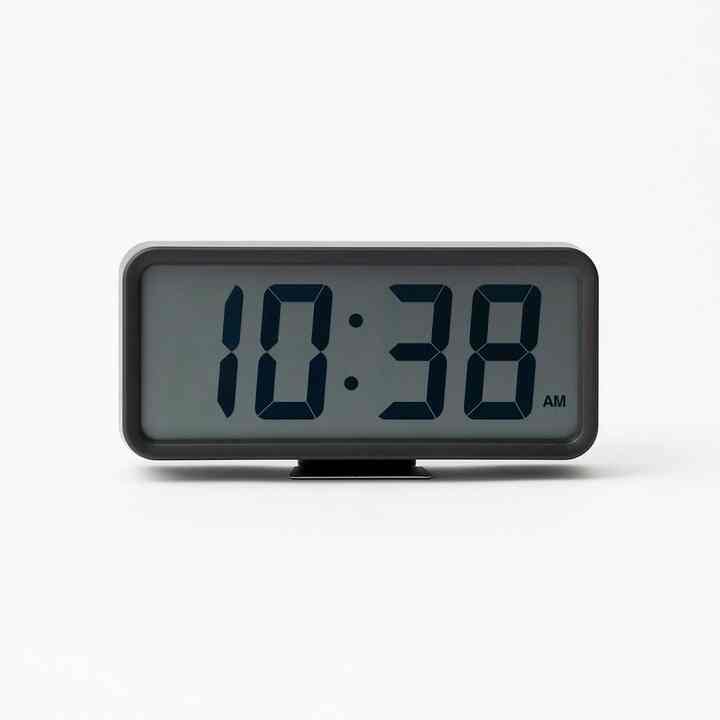 デジタル時計（アラーム機能付）［2色・2サイズ］
