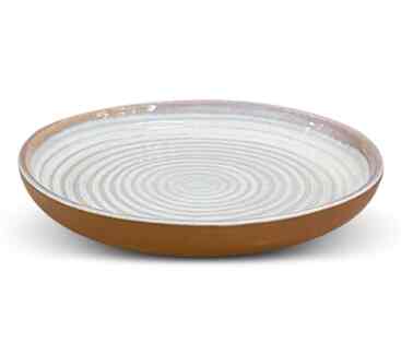 VIVERE x KALOKA POTTERY - Dessert Plate Kinara Cream 16CM / Piring