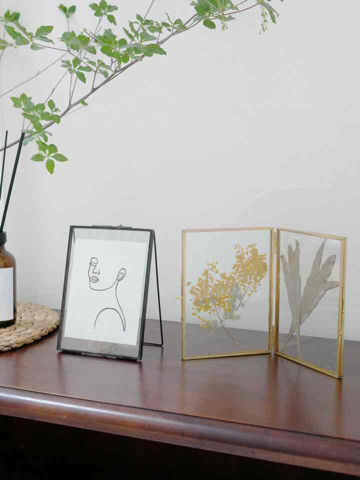 ガラスフレーム［2色］