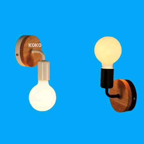 Lampu Dinding Hias Socket E27