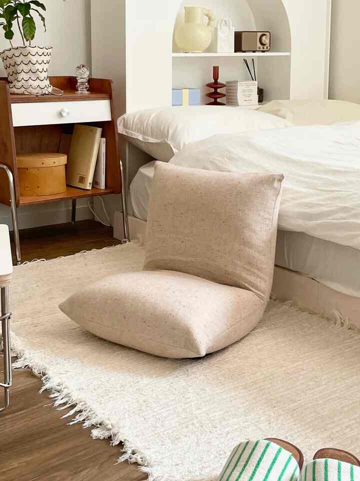 コンパクト座椅子 コロン ナチュラル