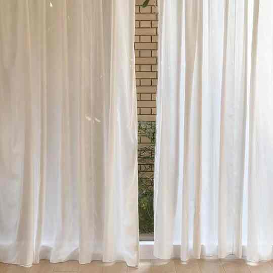 とろみ遮像レースカーテン