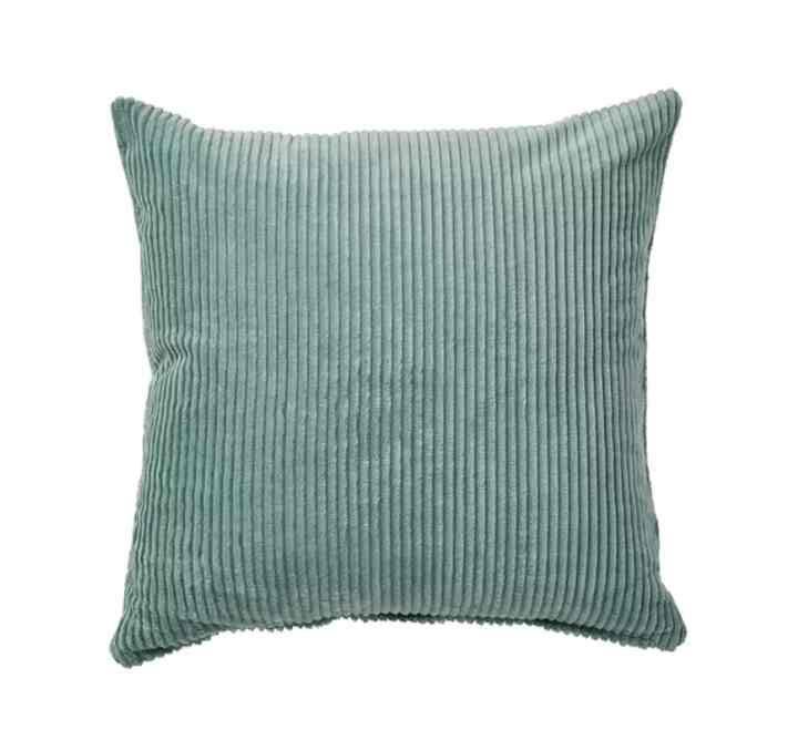 ÅSVEIG Cushion cover, grey-turquoise