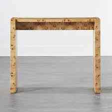 Niche Burl Wood Console Table 34" (2 colors)