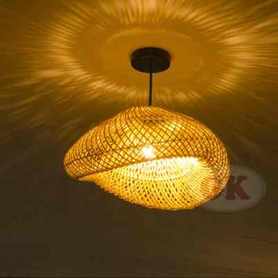 Kap Lampu Rotan RF56 40cm