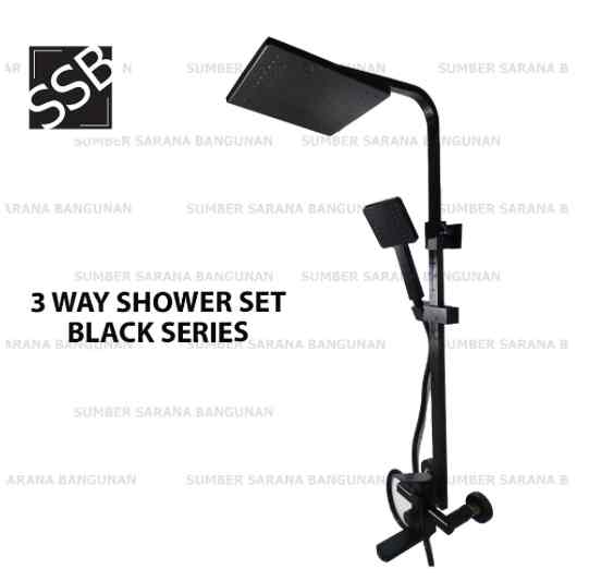 Shower Column 6022 Black