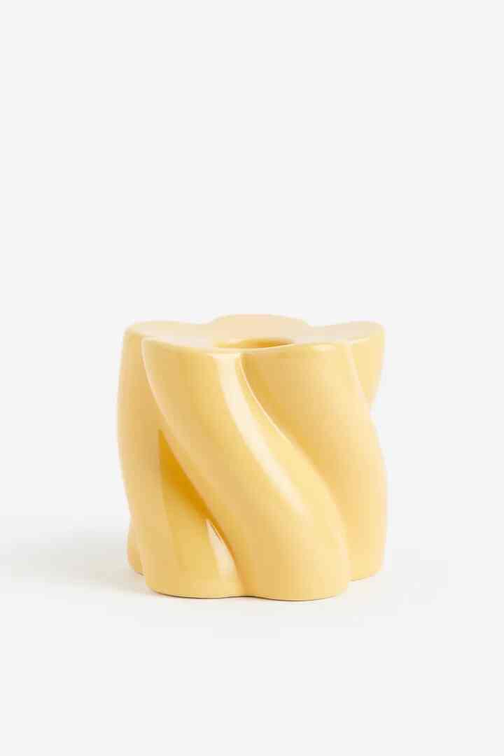 ストーンウェアキャンドルスタンド【4colors】