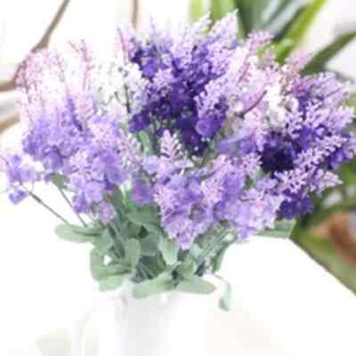 Artificial Lavender & tea leaf