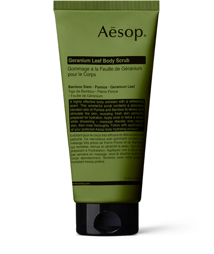 ゼラニウム ボディスクラブ 180 mL