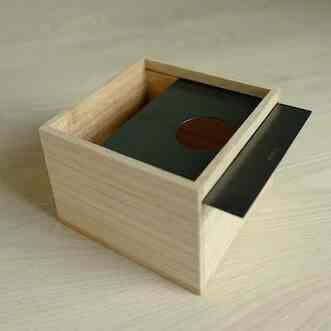 Tissue Box Black ティッシュボックス