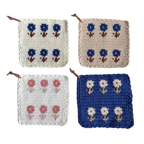 Crochet Alas Tatakan Gelas