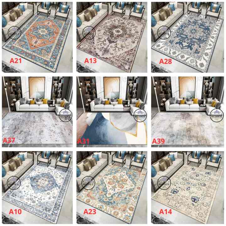 Karpet Eropa Polyester,160 x 210 cm