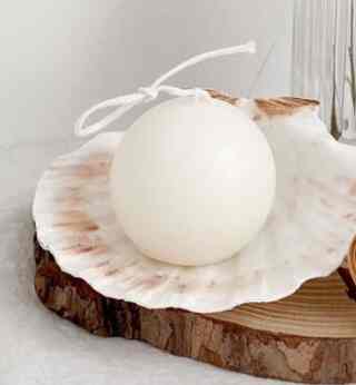 パール 円形 ソイキャンドル