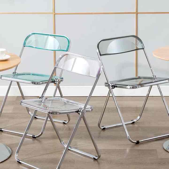 Kursi Plastik Acrylic Transparent