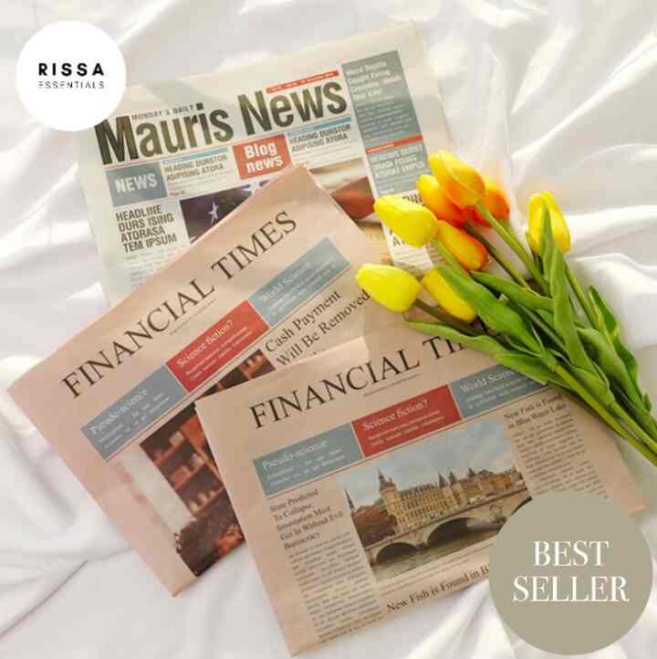 Properti Foto Koran Newsletter