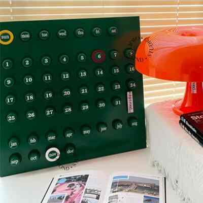 Wooden Joji Perpetual Calender