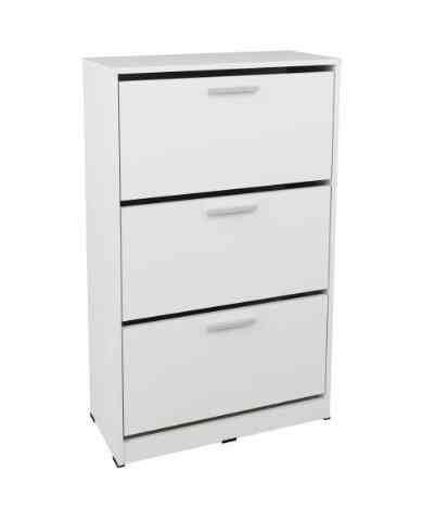 Lemari Sepatu - 65X28X100CM White