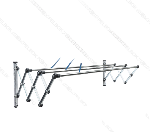 Jemuran Baju Lipat 3 Galang 100 cm