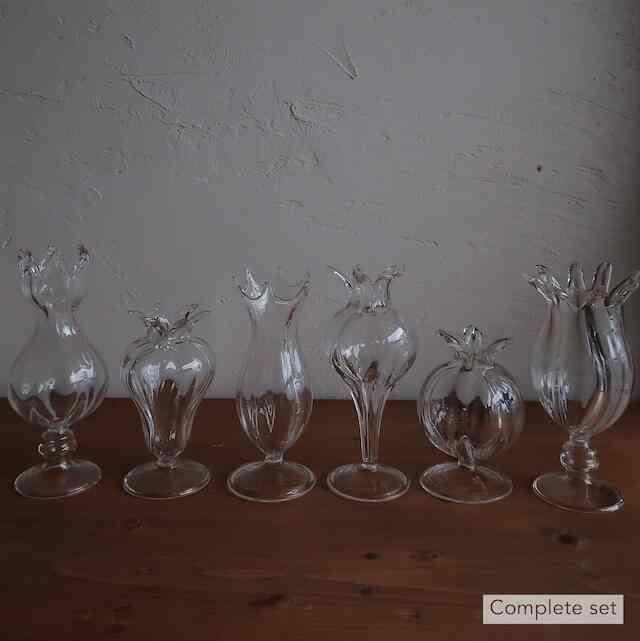 Despots glass vase - 3 piece set［2種］