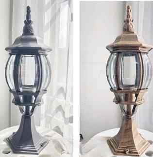 Lampu Dinding Pilar Gantung Outdoor
