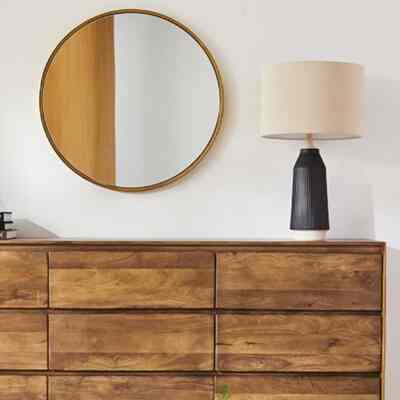 Cermin Bulat Diameter 80 cm