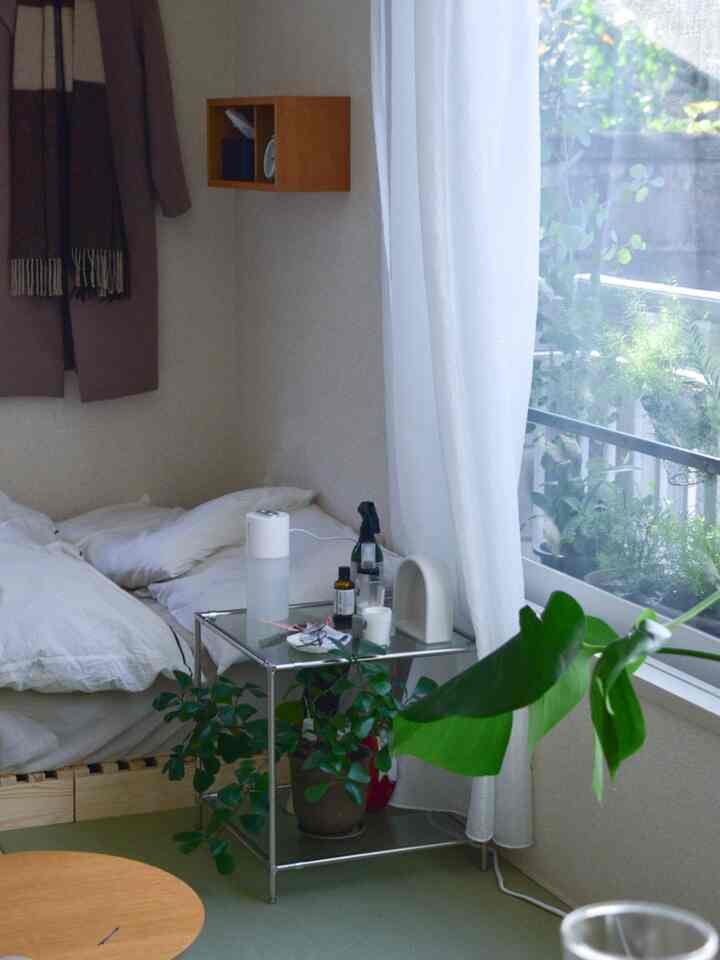 Pagi musim dingin dengan cahaya yang indah🏠
#Jendela #ベッドインテリア