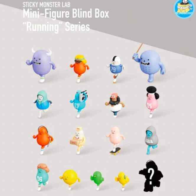 SML Sticky Monster Lab Running Series Blindbox (Random) - 1pc