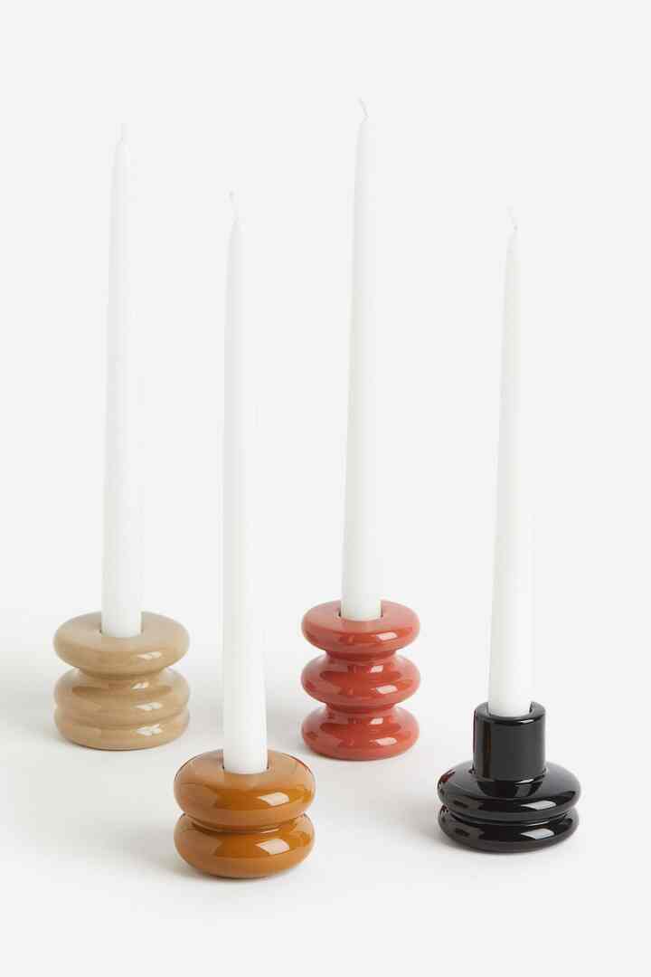 ストーンウェアキャンドルスタンド