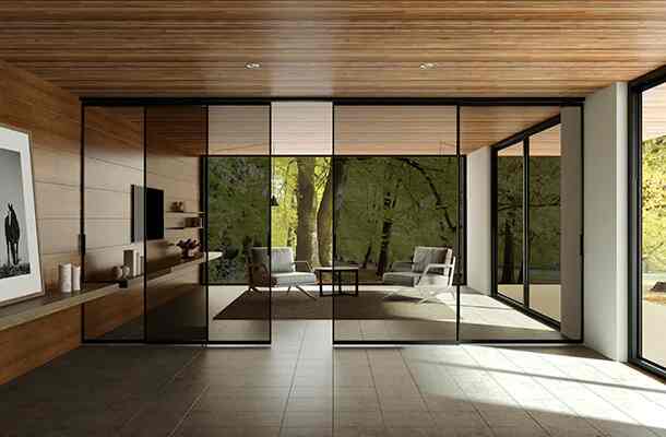 Quadro Slim  ガラスパーティション