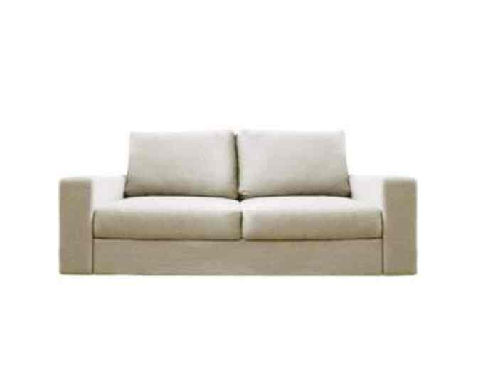 SCANDIA Sofa Elsinore 2 Seater 165x81x84 Cm Custard