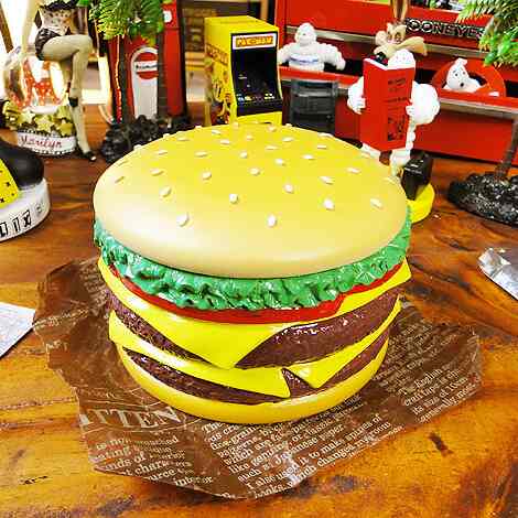 ハンバーガーコンテナ 小物入れ