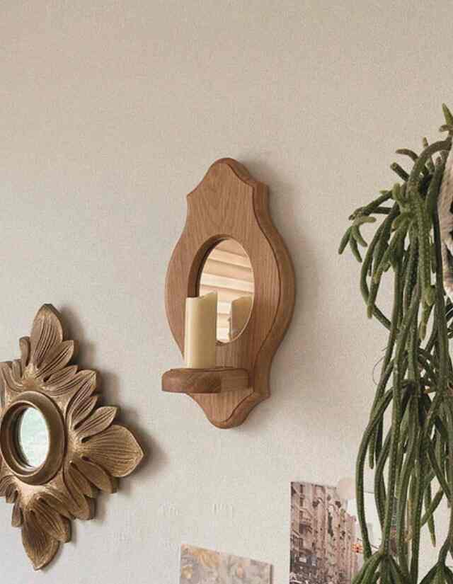 ベッドキャンドルホルダー【2colors】