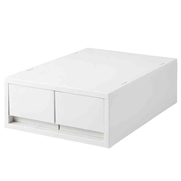 ポリプロピレンケース・引出式・浅型