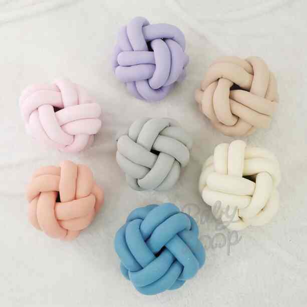 Decorative Pillow Knot Ball - Bantal Dekorasi - Baby Loop